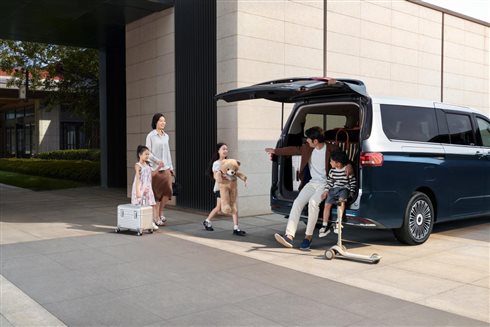 后备箱特写模特1028